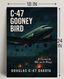 C-47 Gooney Bird Poster PosterGoat