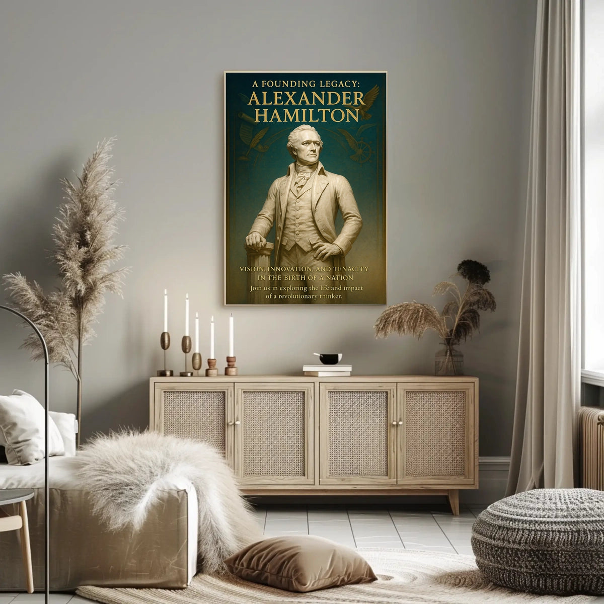 Alexander Hamilton A Founding Legacy Poster