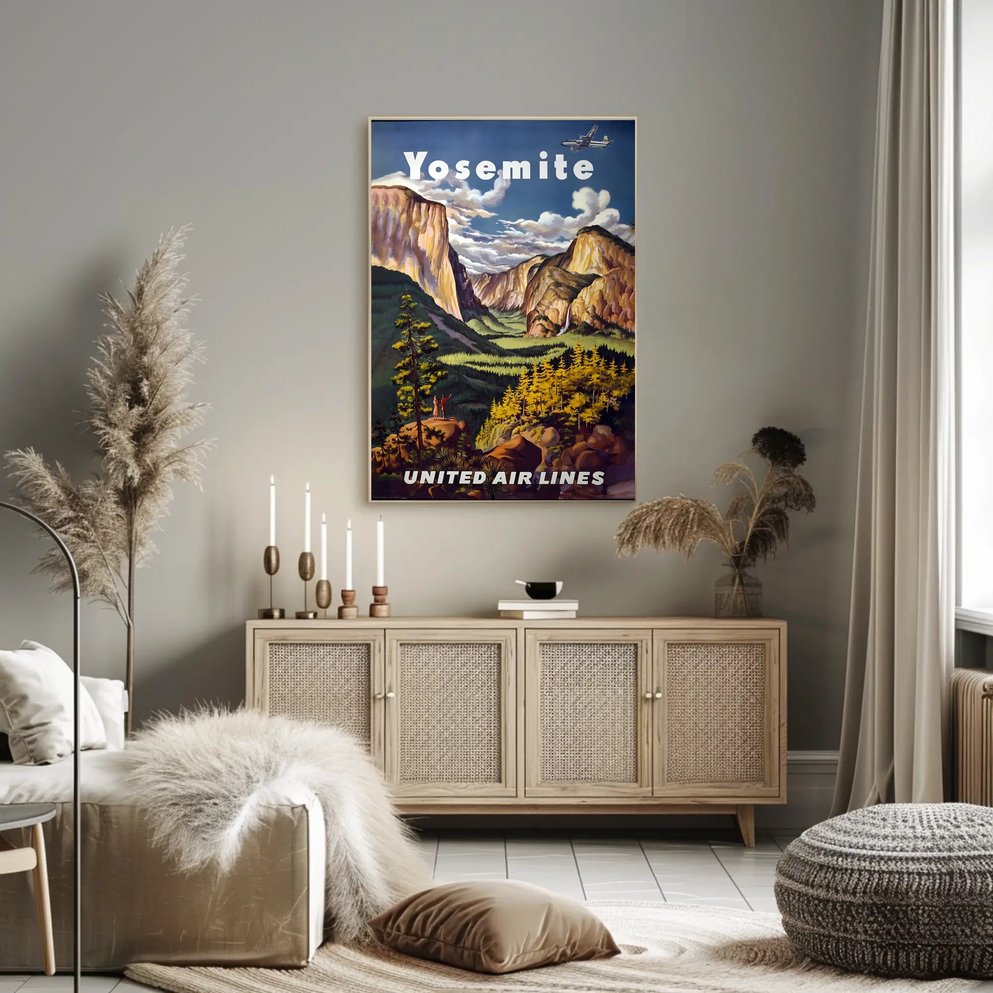 Yosemite National Park Adventure View National Park Poster