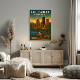 Louisville, Kentucky The Gateway to the South Poster