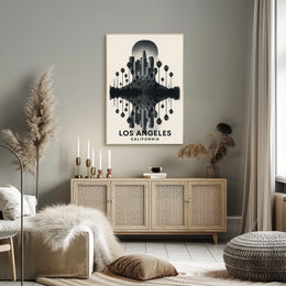 Los Angeles Reflections Poster