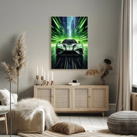 Speeding Through the Future Poster PosterGoat