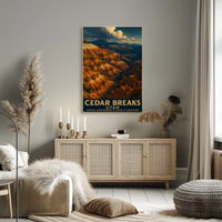 Cedar Breaks Natural Amphitheater Poster