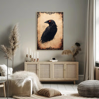 The Enigmatic Raven Poster