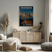 Shanghai The Heartbeat of Modern China Poster