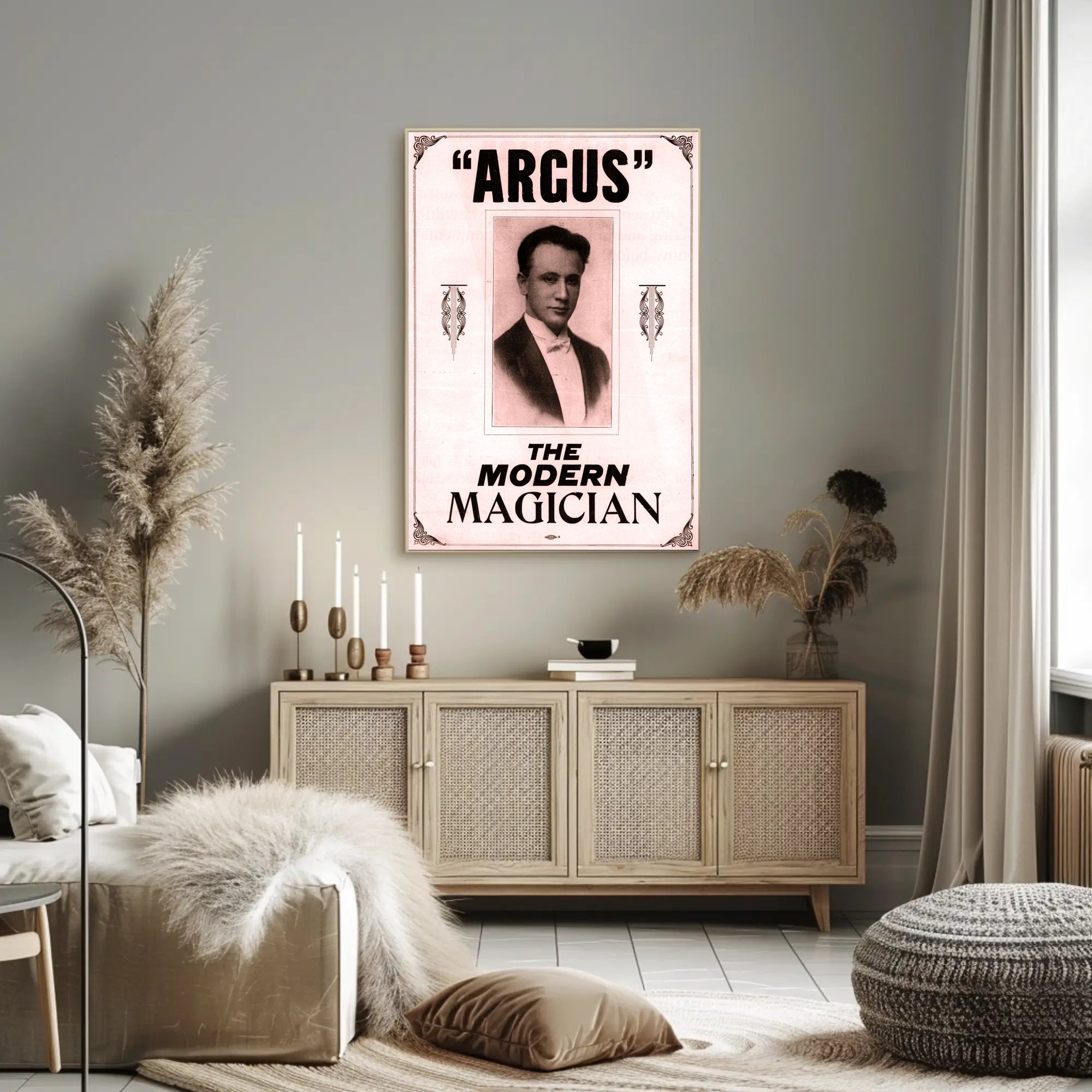 Argus the Modern Magician Historical or Presidential Poster