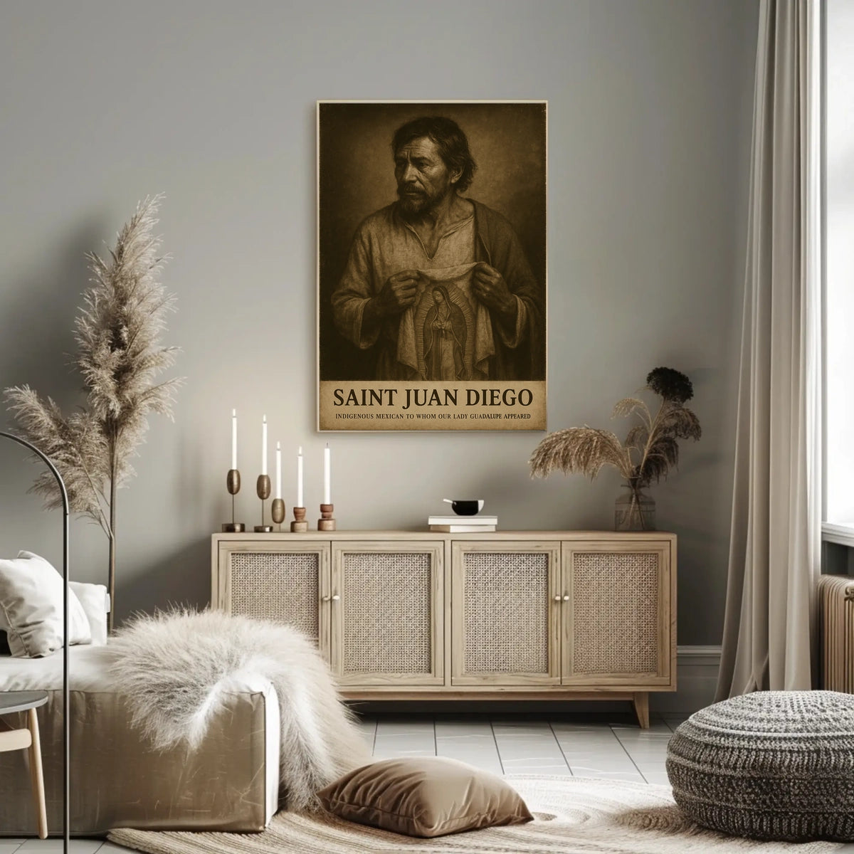 Saint Juan Diego Poster