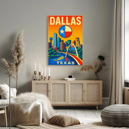 Dallas, Texas Poster PosterGoat