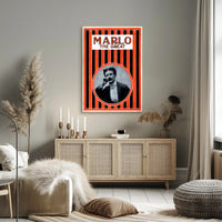 Marlo The Great Vintage Performer Historical Poster