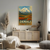 Denali National Park Poster