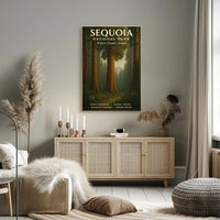 Sequoia National Park Where Giants Stand Poster