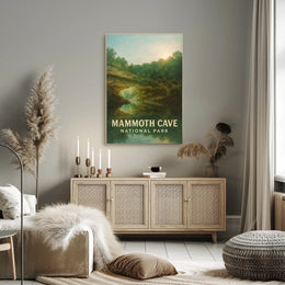 Mammoth Cave National Park Poster