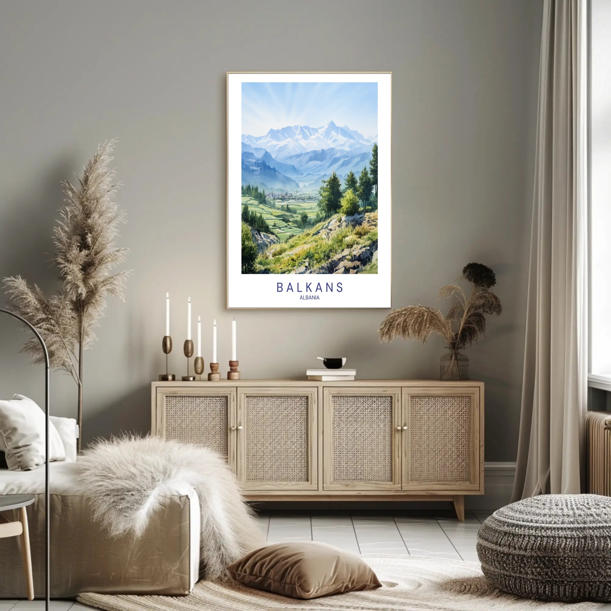 Scenic Beauty of the Balkans Poster PosterGoat