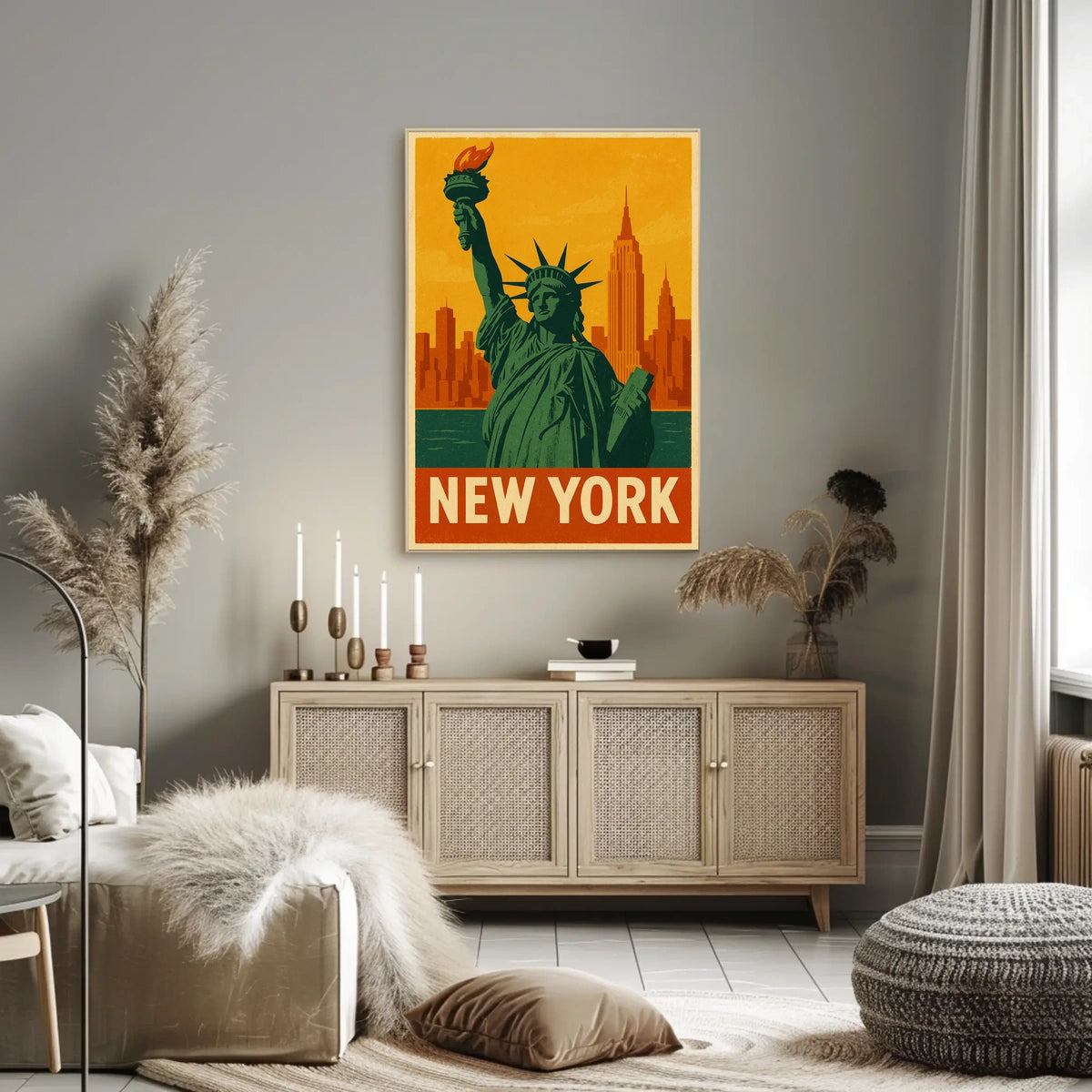 Iconic New York Poster