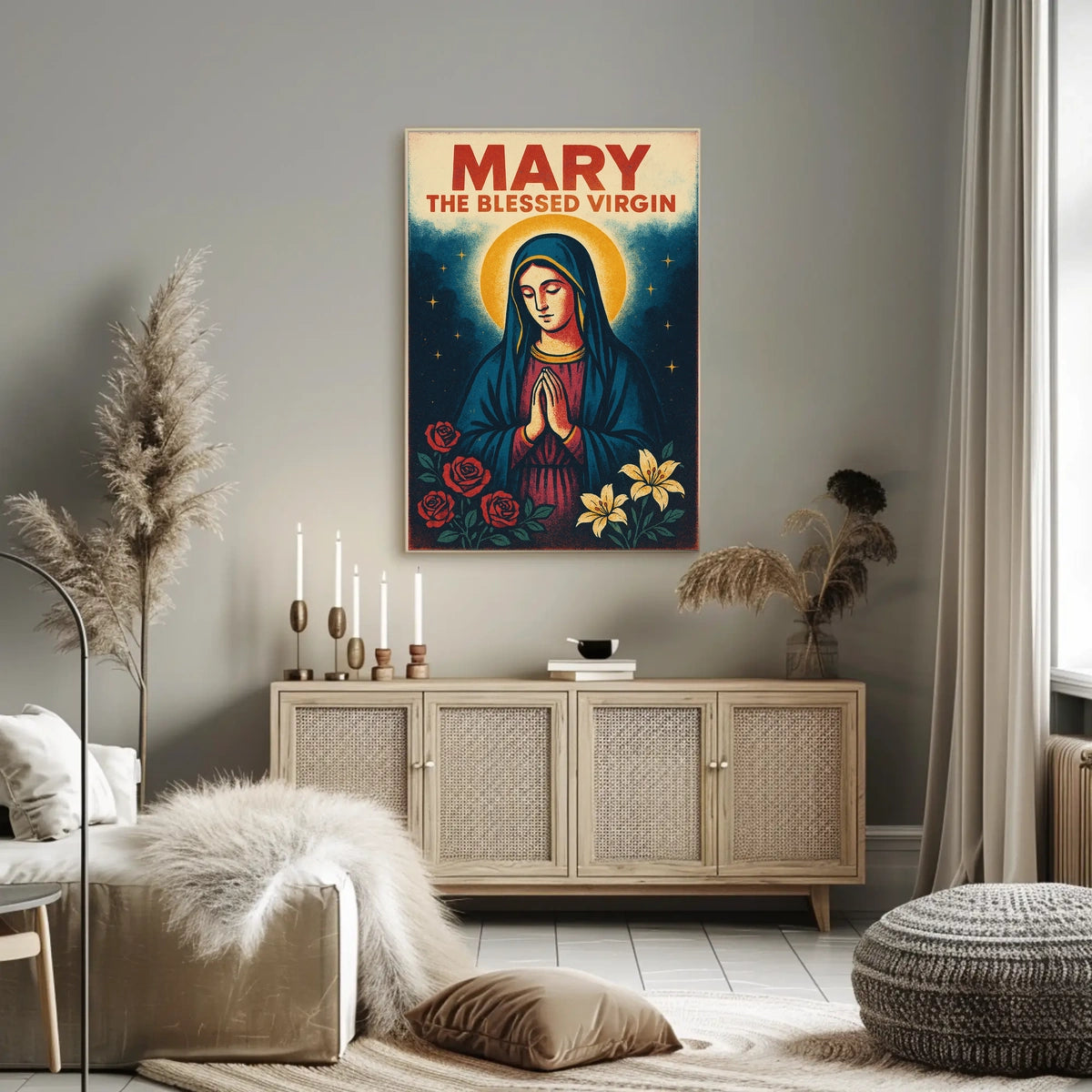 Mary The Blessed Virgin Poster