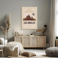 City Edition Los Angeles Poster PosterGoat