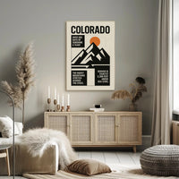 Discover Colorado Wall Art Print Decor PosterGoat