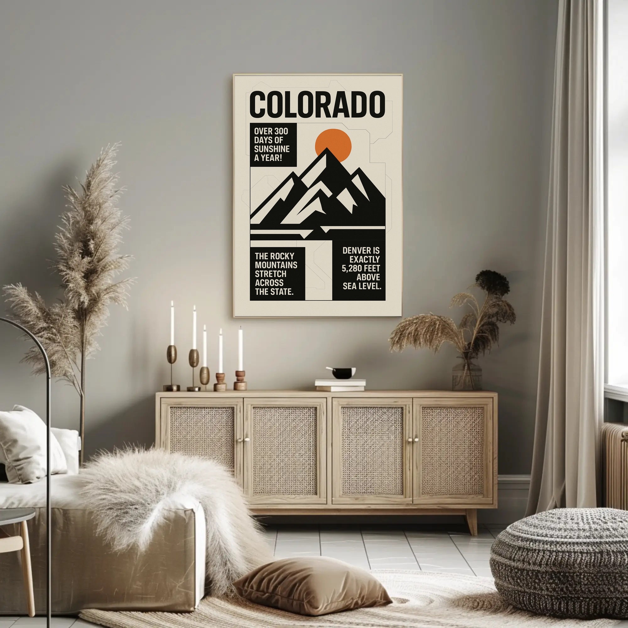 Discover Colorado Wall Art Print Decor PosterGoat