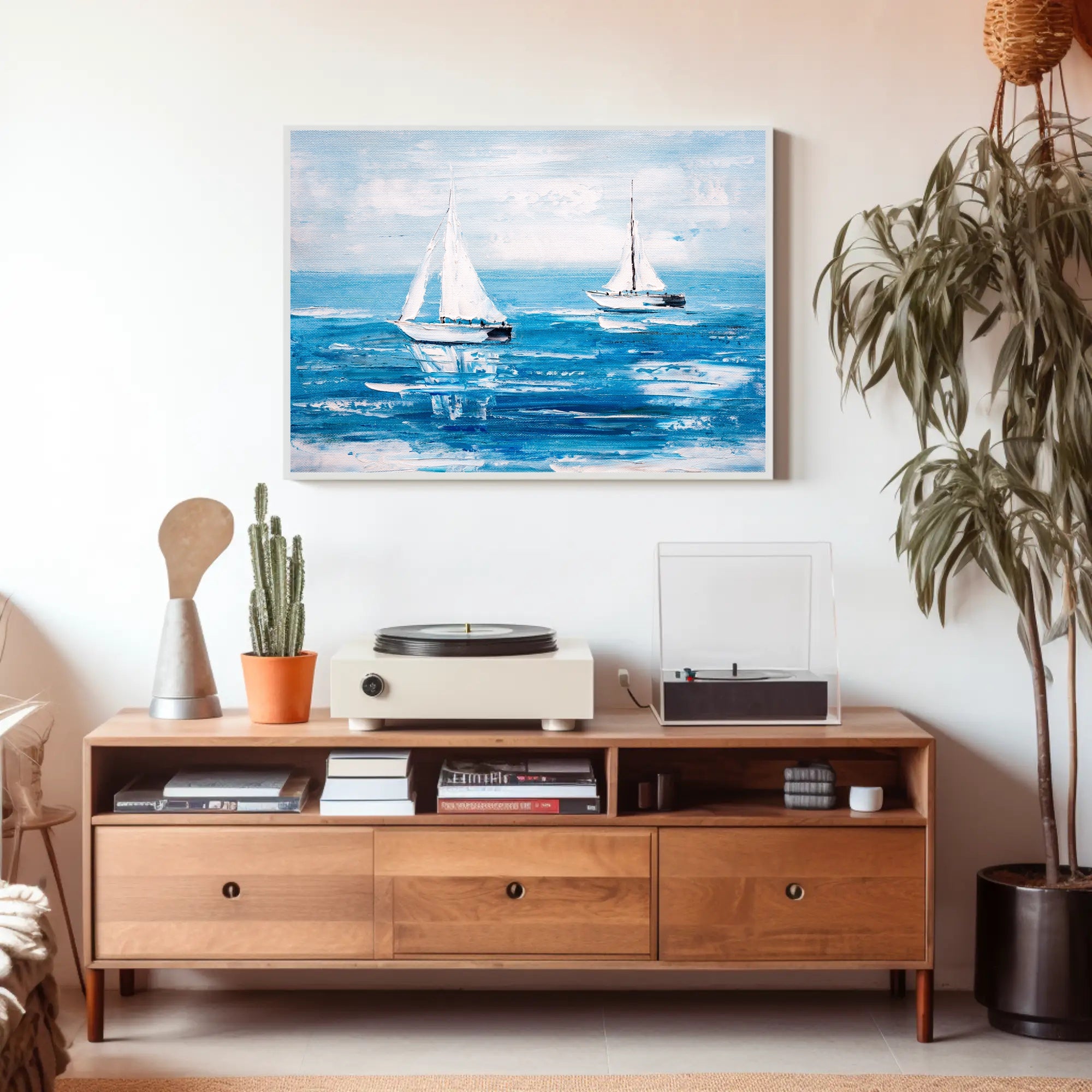 Serenity at Sea Poster