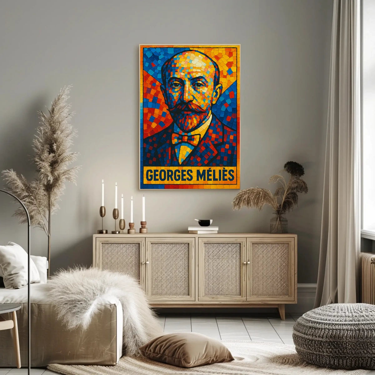 Georges Méliès Cinematic Pioneer Poster