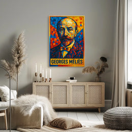 Georges Méliès Cinematic Pioneer Poster