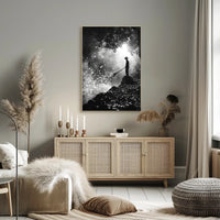 Serene Japanese Landscape: Tranquil Nature Scene Poster PosterGoat