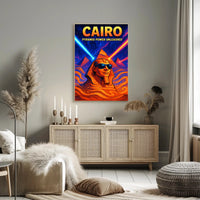 Cairo Pyramid Power Unleashed Poster PosterGoat