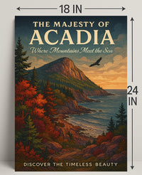 The Majesty of Acadia Poster PosterGoat
