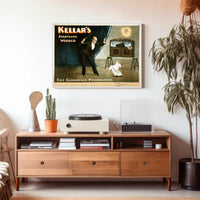 Kellar's Enchanting Show Vintage Magic Poster