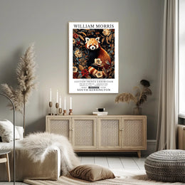 Cotton Prints Exhibition: Vintage Artistic Poster