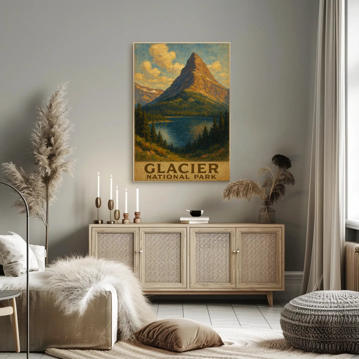 Glacier National Park Poster