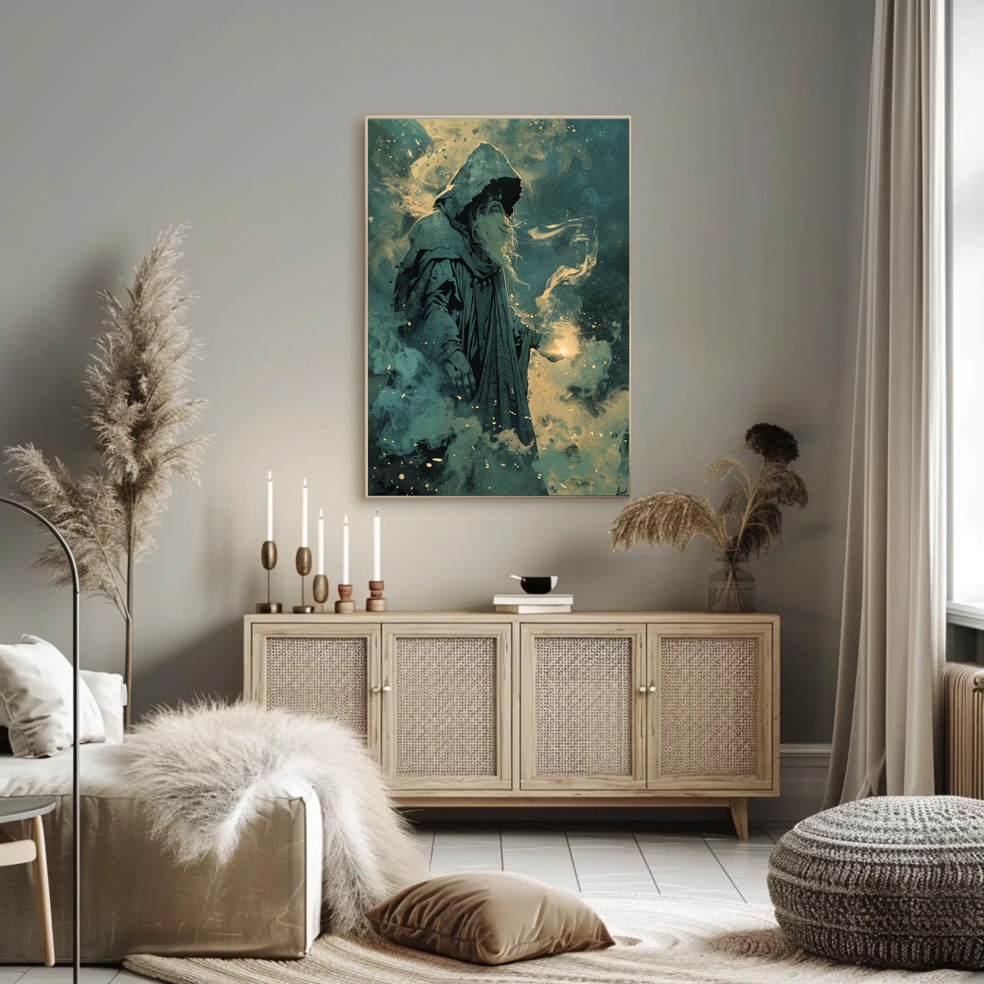 The Enigmatic Sorcerer Poster PosterGoat