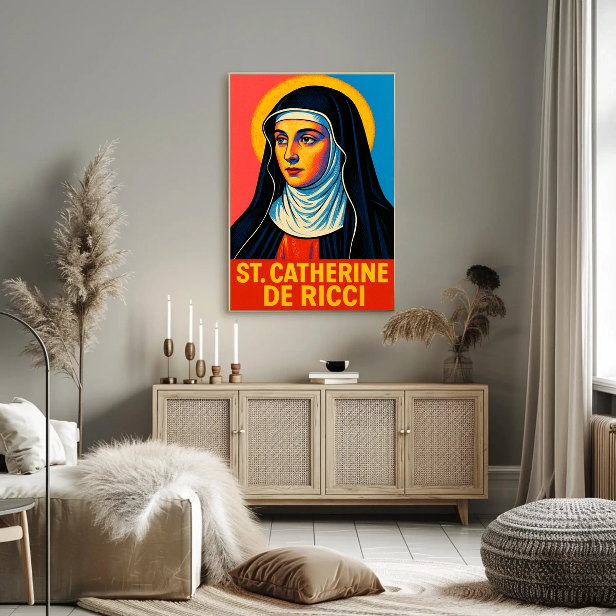 St. Catherine de Ricci Poster