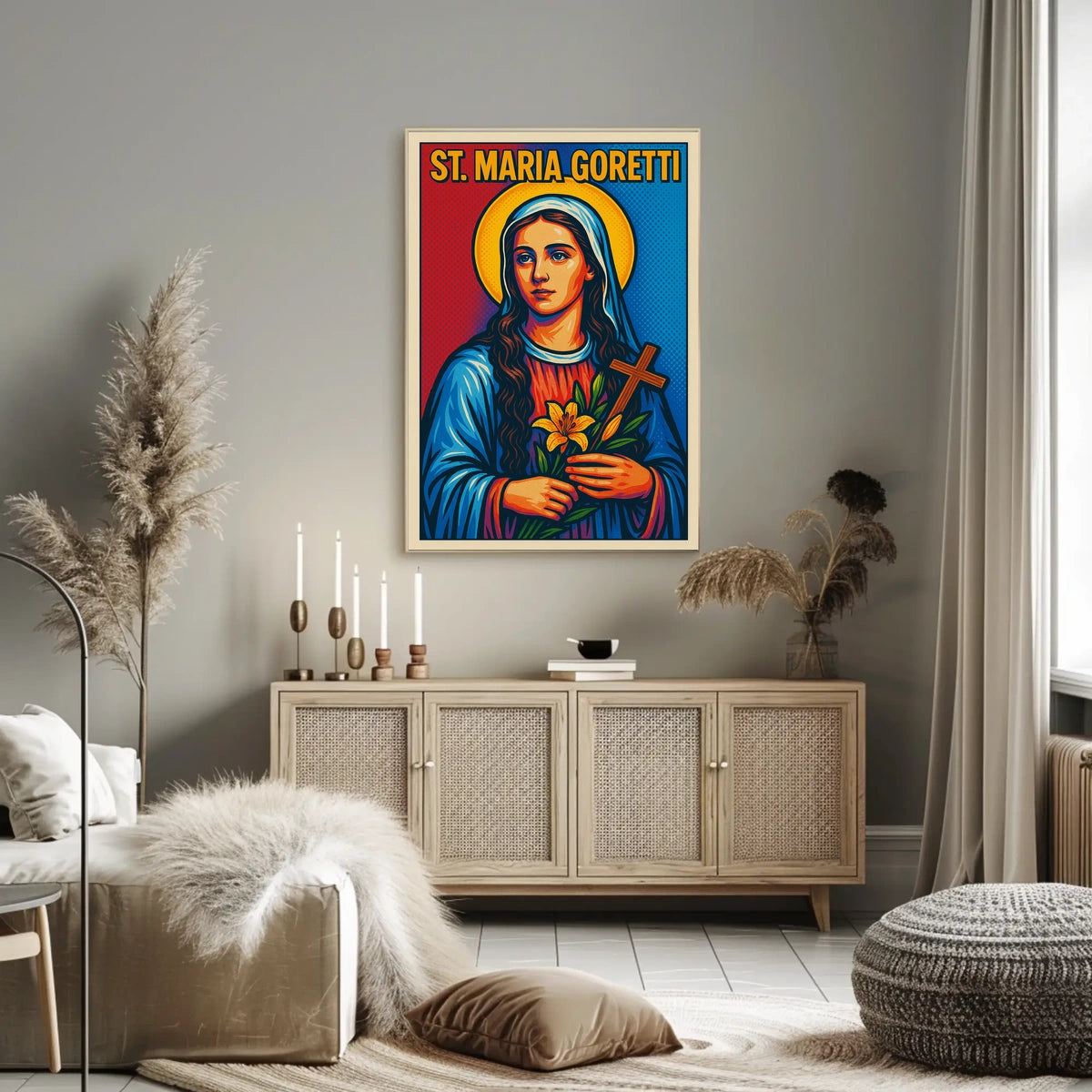 St. Maria Goretti Poster