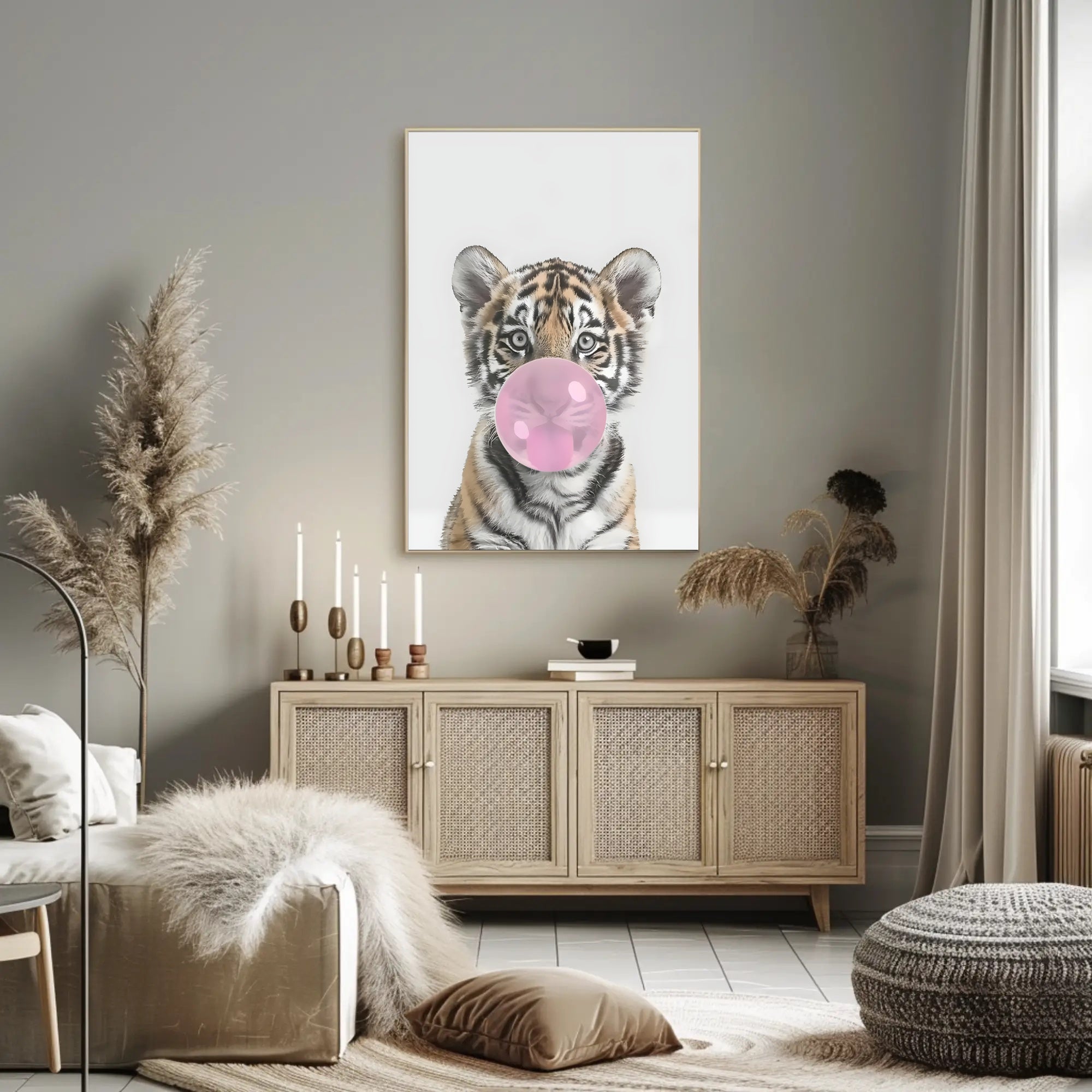 Bubblegum Tiger Poster