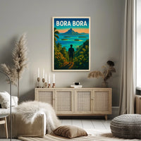 Escape To Bora Bora Poster