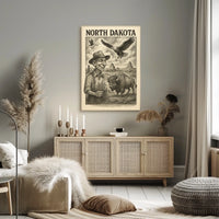 North Dakota Heritage Poster