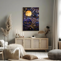 Mystical Moonlit Night Artistry Fantasy or Mythology Poster