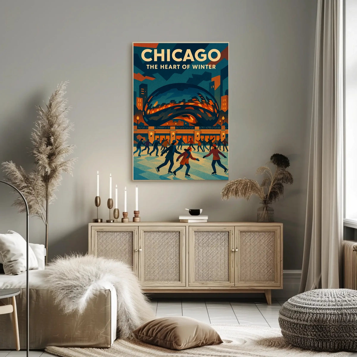 Chicago The Heart Of Winter Poster