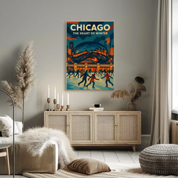 Chicago The Heart Of Winter Poster