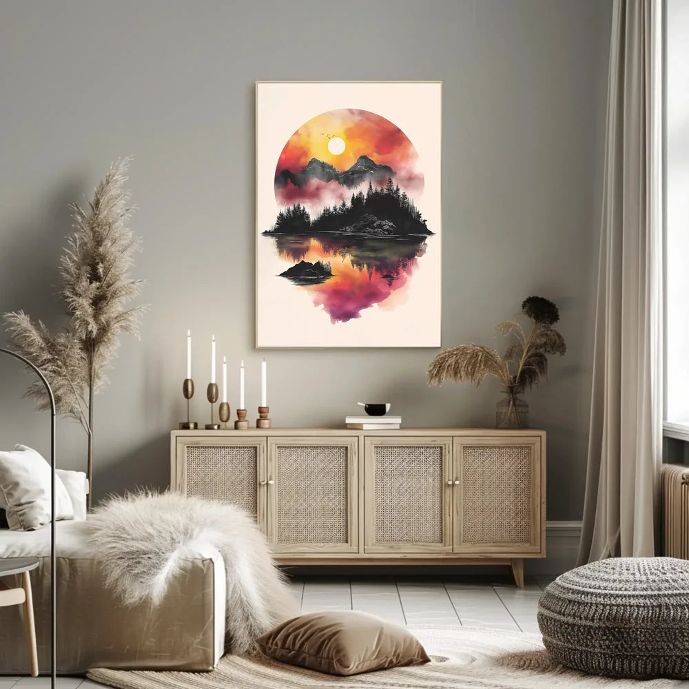 Art Deco Style Event Announcement Poster