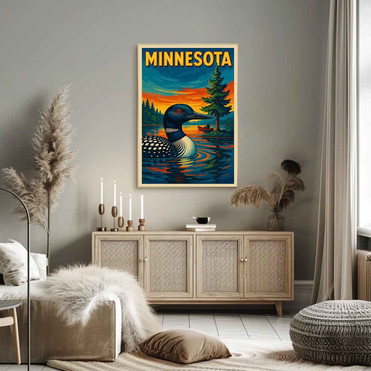 Minnesota Wilderness Poster