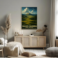 Valles Caldera New Mexico Poster