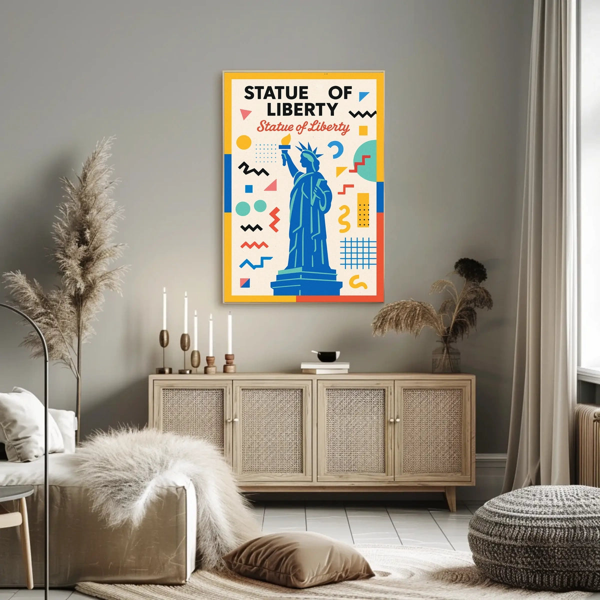 Statue of Liberty Celebration Poster