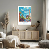 Las Vegas Street View Poster
