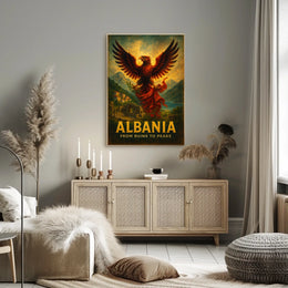 Albania From Ruins to Peaks Poster