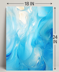 Oceanic Whirl Poster