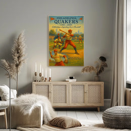 Philadelphia Quakers Celebrating A Poster