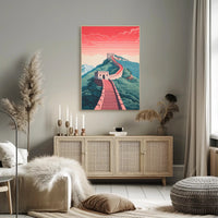 Serene Pathway Poster PosterGoat