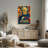 Millard Fillmore 13th President Poster